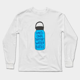 Emotional Support Water Bottle Please Do Not Pet Long Sleeve T-Shirt